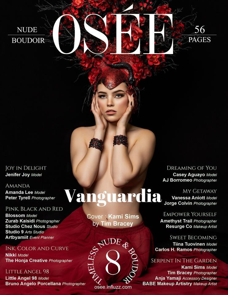 Vanguardia cover - Belle Timeless Fashion & Beauty Magazine